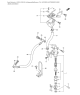 SUZUKI, SV 650 K5, HINTERER HAUPTBREMSZYLINDER