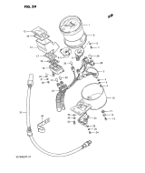 SUZUKI, VS 750 Intruder G, TACHOMETER