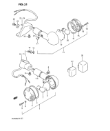 SUZUKI, VS 750 Intruder G, BLINKERLICHT