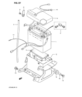 SUZUKI, VS 750 Intruder G, BATTERIE