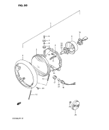 SUZUKI, VS 750 Intruder G, SCHEINWERFER