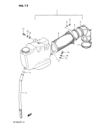 SUZUKI, VS 750 Intruder G, LUFTFILTER FRONT