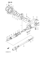 SUZUKI, VS 750 Intruder G, ANTRIEBSWELLE ACHSANTRIEB