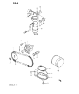 SUZUKI, VS 750 Intruder G, OEL PUMPE BENZIN PUMPE