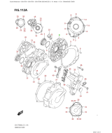 SUZUKI, GSX-S 750 A / AZ M0, ABDECKUNGEN KURBELGEHAEUSE