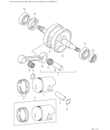 SUZUKI, JR 50 K4, KURBELWELLE